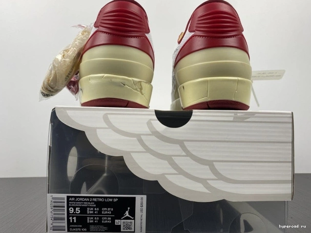 2 Off-White DJ4375-106 Red White Retro Low SP Jordan 1215